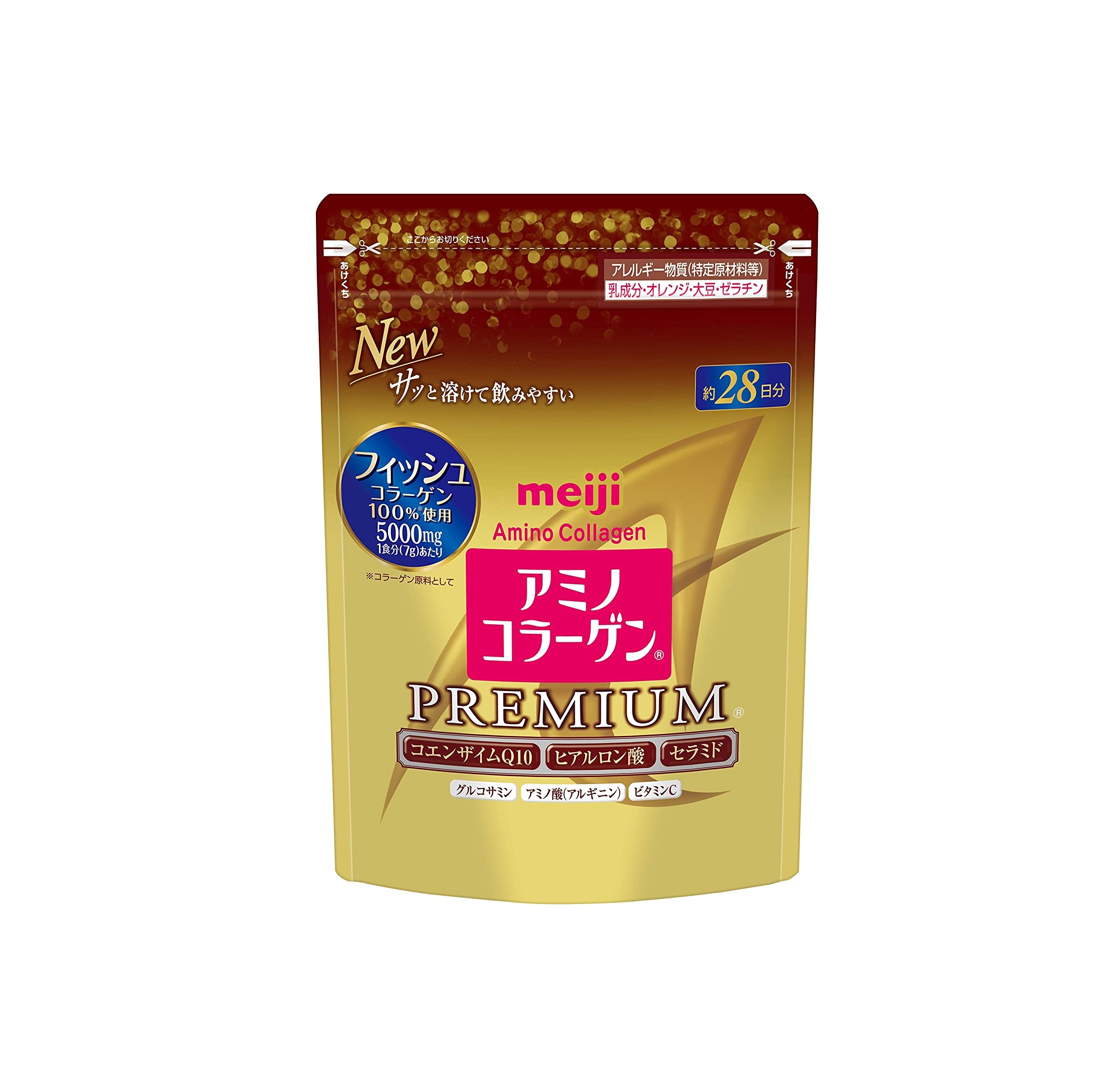 Meiji Amino Collagen Premium Rich — премиум коллаген (на 28 дней) — 